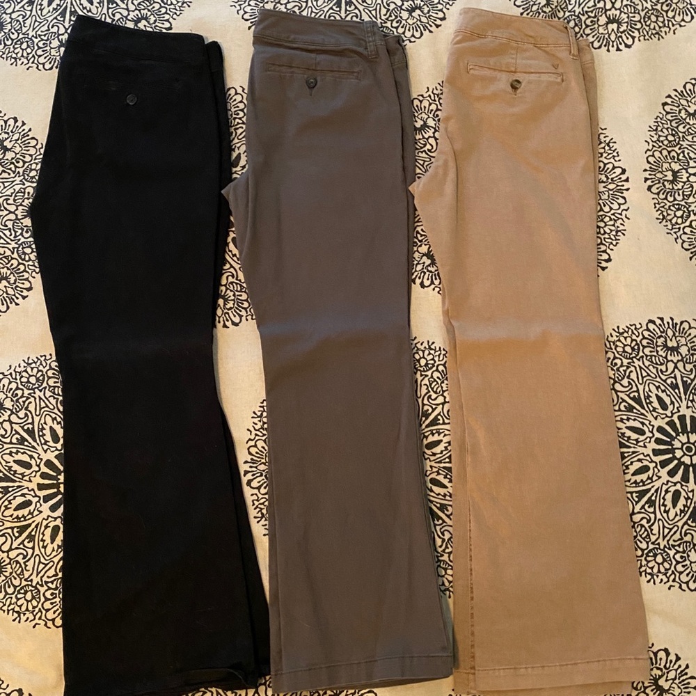 Lot of 3 American Eagle Khaki Pants